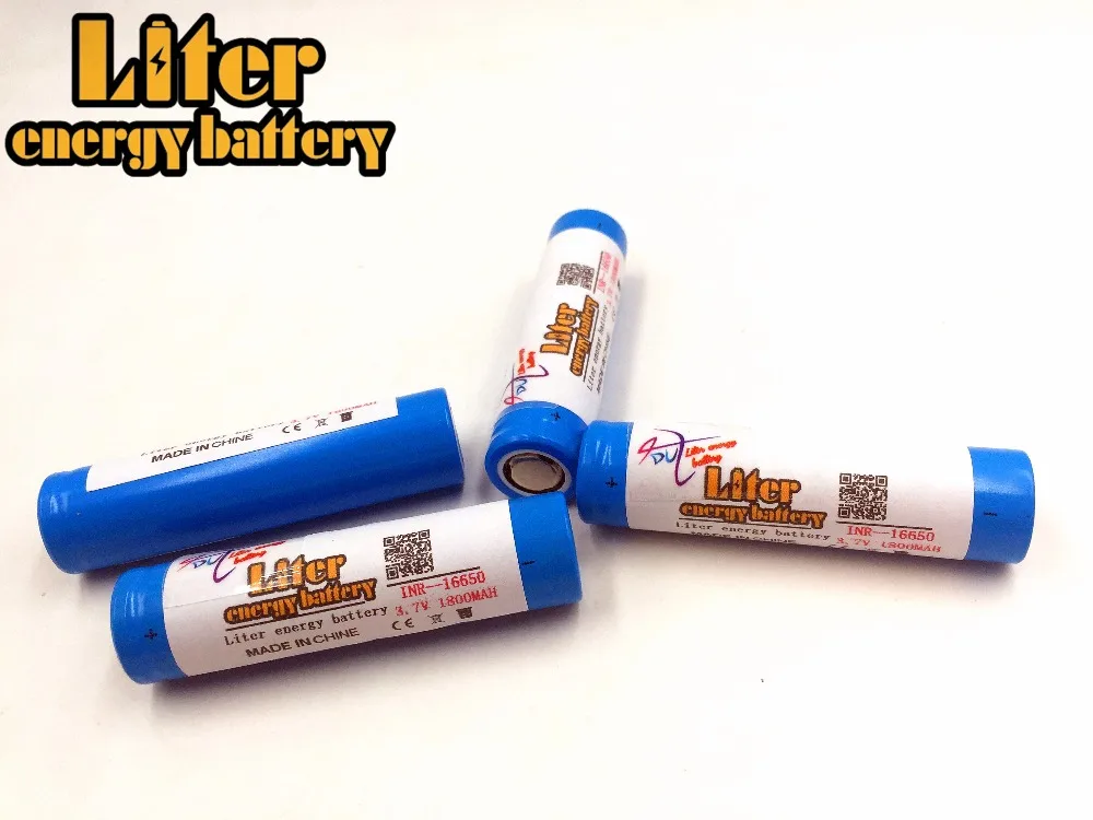 Liter energy battery 16650 1800mah 3.7V 9.25Wh Li-ion rechargeable battery Original  UR16650ZTA