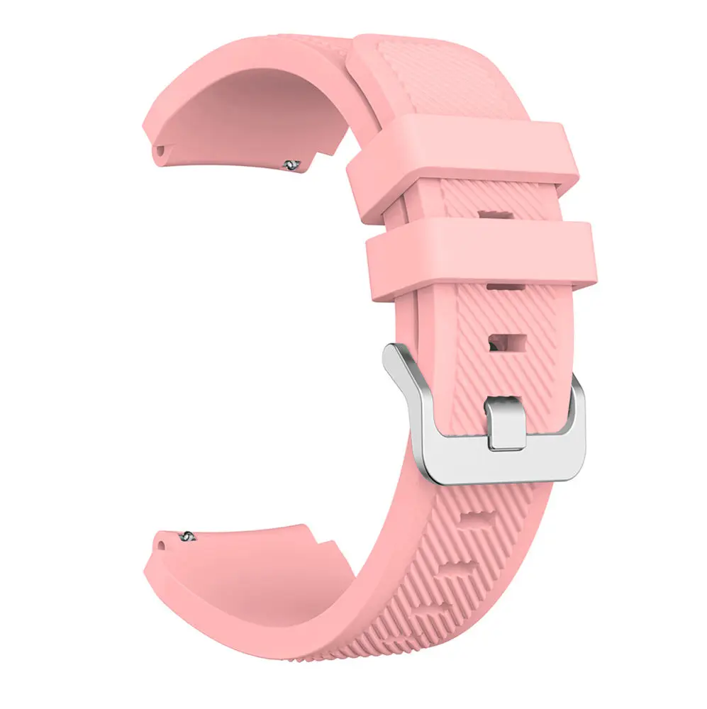 colorful 22mm Watchband Correa for Samsung Galaxy Watch 3 45mm Strap soft silicone Sport bracelet wristband Accessories correa