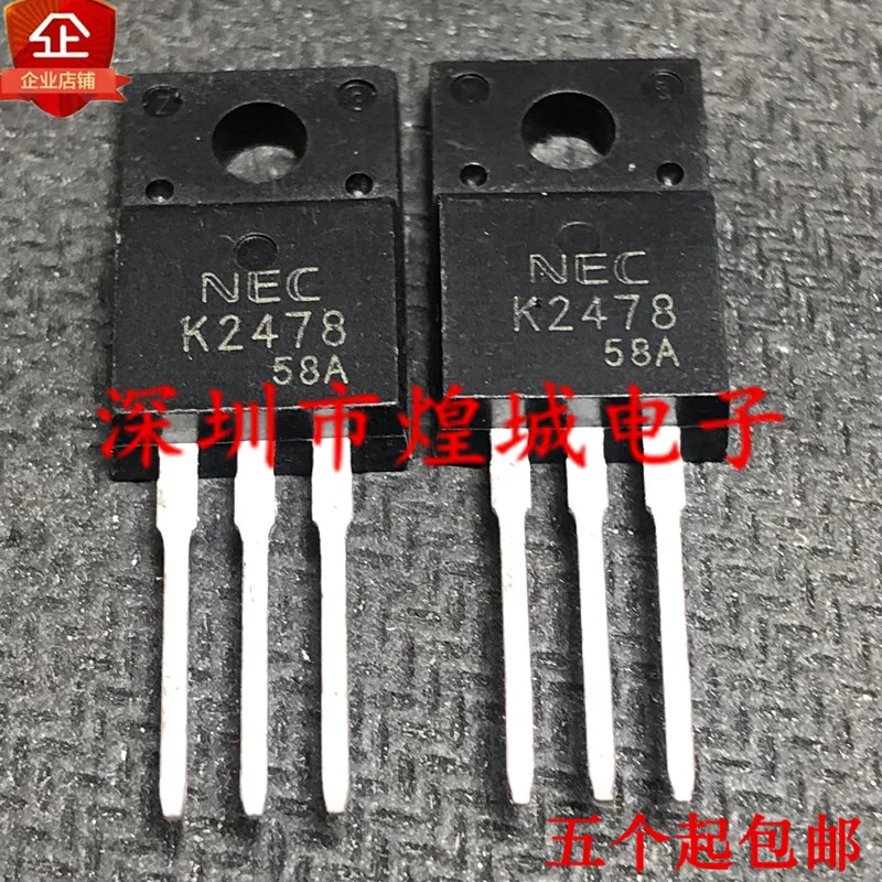 

10PCS K2478 2SK2478 TO-220F 900V 20A 5