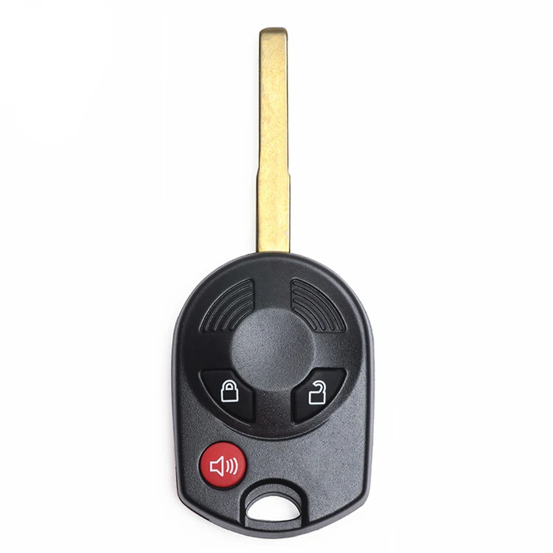 Keyecu 3 Buttons Remote Car Key Shell Case for Ford Escape Fiesta Transit Connect Focus C-Max 2012 2013 2014 OUC6000022