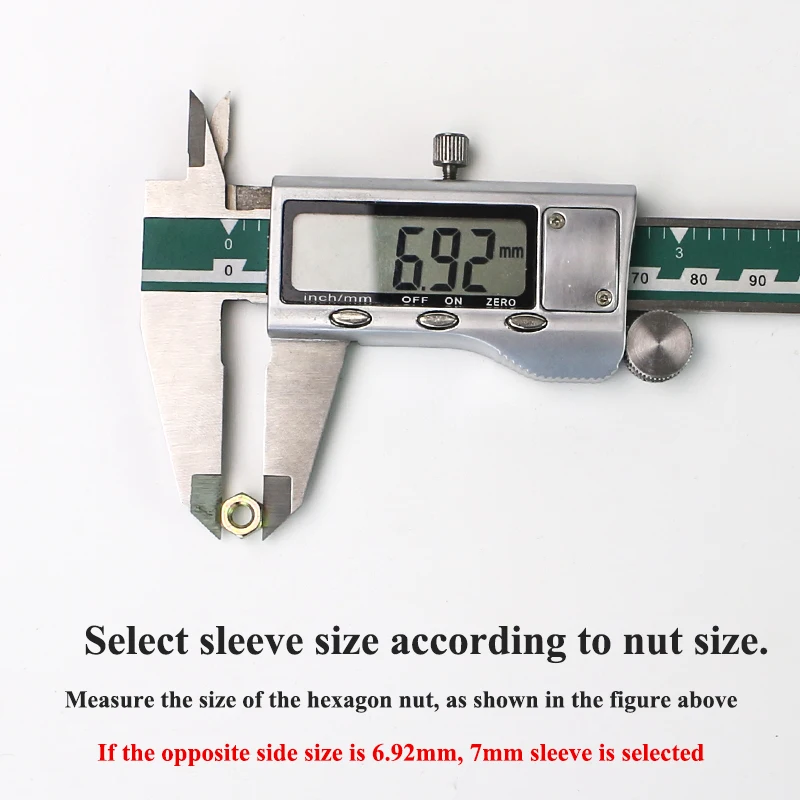 1/5PCS 5mm-17mm Hex SocketS Sleeve Nozzles Nut Driver Set Screwdriver Set Schroevendraaier Set Bits Sets Tools
