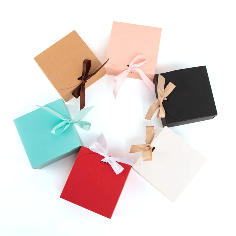 StoBag 5 Stück weiß/rosa Geschenkbox für Hochzeit, Geburtstag, Party, Gastgeschenke, Kleidung, Aufbewahrung, handgefertigte Kekse, Verpackung, Unterstützung, individuelle Anpassung – Detail 11