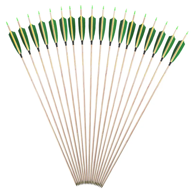 Archery Carbon Arrow ID6.2mm 32inch Shafts 100 Grain Points Tips Bow And Arrows for Adults