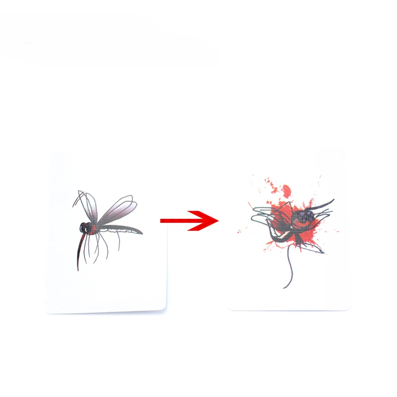 Mosquito Action Children Magic Props Magic Card Sets Magic Trick Mentalism Illusion Funny Close Up  Easy To Do Magic