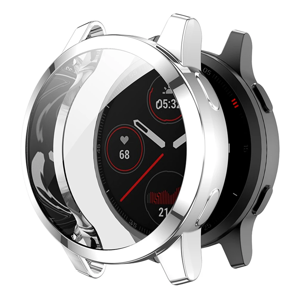 Accessories Full Coverage Shell TPU Screen Protector Case Protective For Garmin Venu 2/2S Vivoactive 4/4S