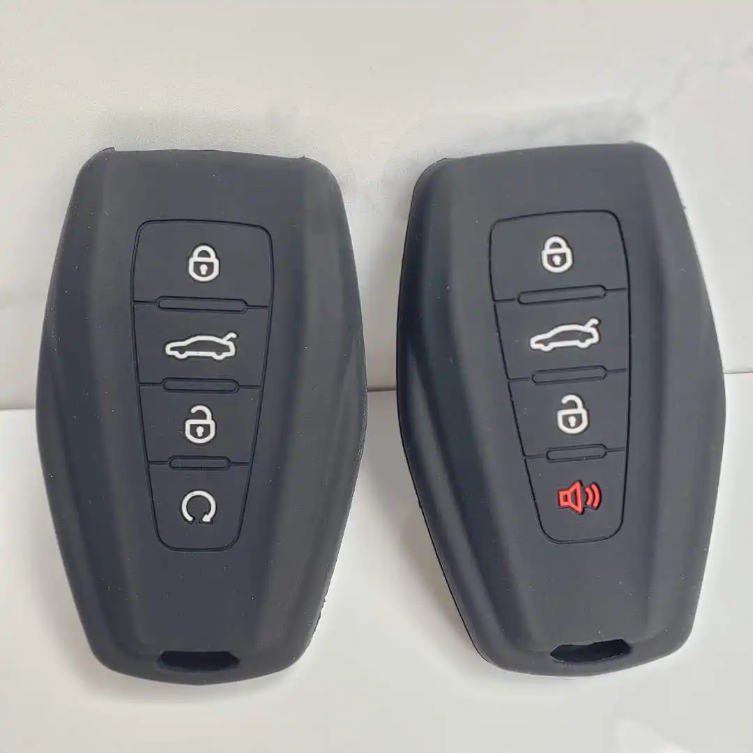 

Car Key Cover Silicone for Geely coolray X6 emgrand Global Hawk GX7 Fob Shell Protector