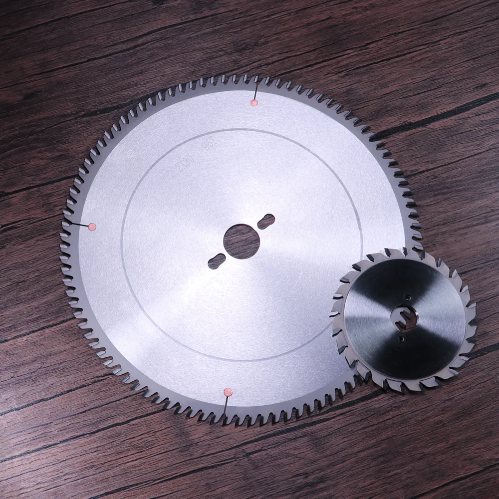 10 “12 Polegada 96t 72 placa de madeira compensada óptica carpintaria painel deslizante disco radial tct mesa lâmina serra circular para corte