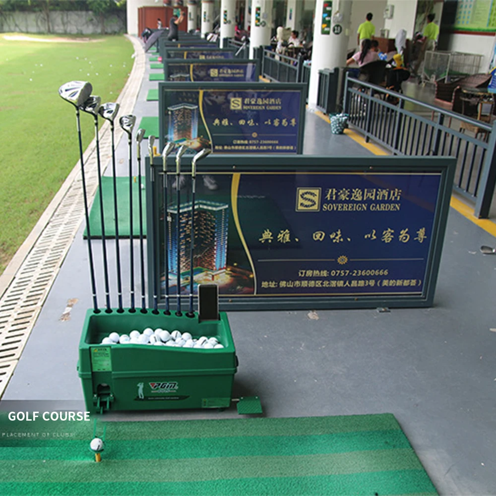 

PGM Automatic Golf Dispenser With Golf Club Holder Abs Material Multifunctional Golf Training Service Machine