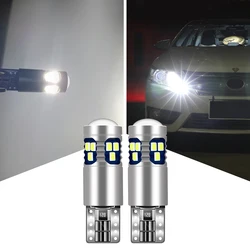 Para Volkswagen VW Golf 4 5 6 7 MK4 MK5 MK6 MK7 Scirocco Caddy Touareg 2 uds T10 W5W bombillas LED ancho de coche accesorios de luz de estacionamiento