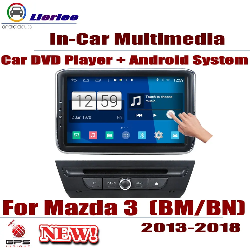 

For Mazda 3(BM/BN) 2013-2018 Car Android DVD GPS Player Navigation System HD Screen Radio Stereo Integrated Multimedia Head Unit