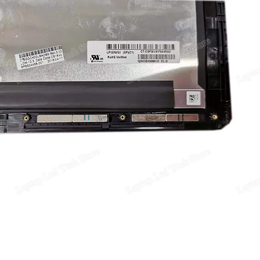 Imagem -02 - Tela de Lcd Led Elite x2 12.3 g2 1012 Polegadas Touch Digitalizador Montagem de Vidro Substituição