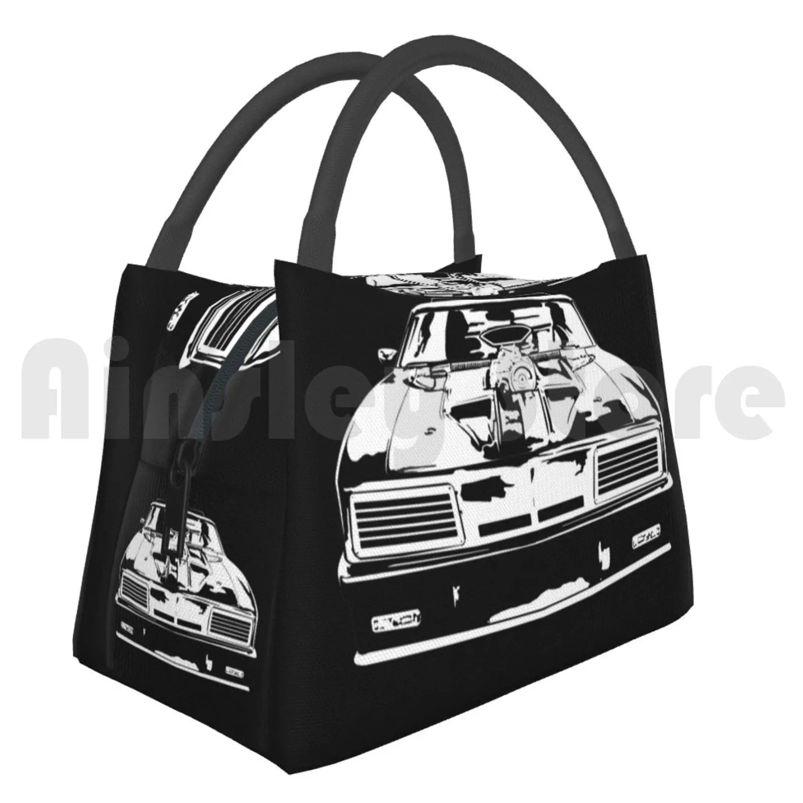 Cooler Lunch Bag Picnic Bag Mad Max V8 Interceptor V8 Interceptor Fury Road Furiosa Post Apocalyptic Car Movie