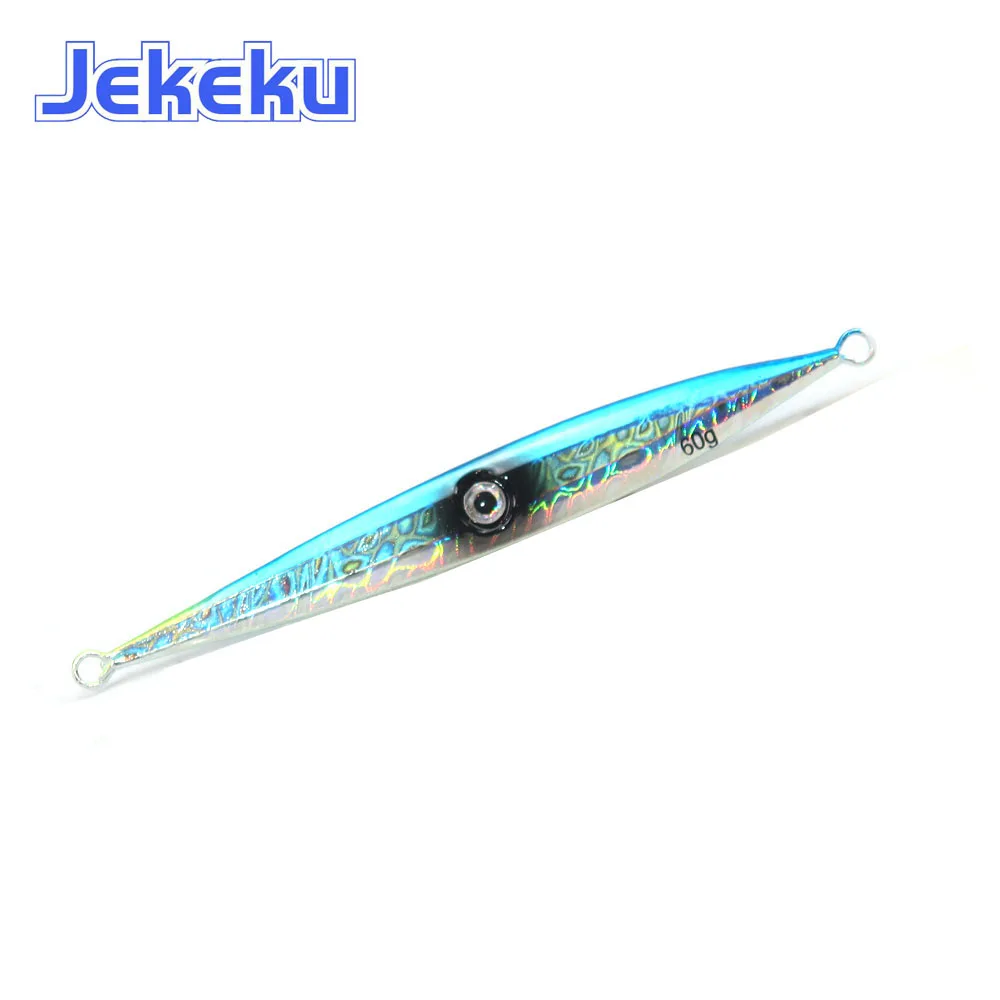 Jekaku Umpan Pancing Jig Logam Baru 40G 60G 80G 100G 120G Memancing Ikan Jigging Bass Laut Umpan Buatan Umpan Pancing