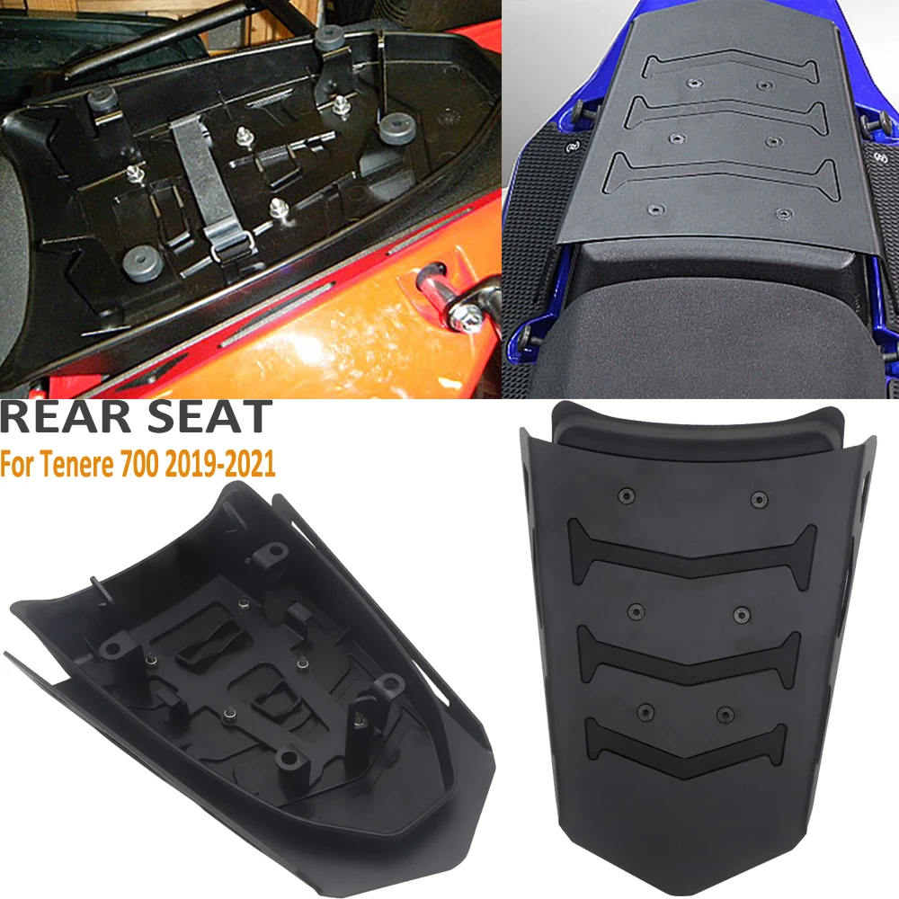 

Motorcycle Rear Seat Cover Mono Seat Rack Black Fairing Seat Cowl For Yamaha TENERE700 TENERE 700 2019 2020 2021 Tenere 700