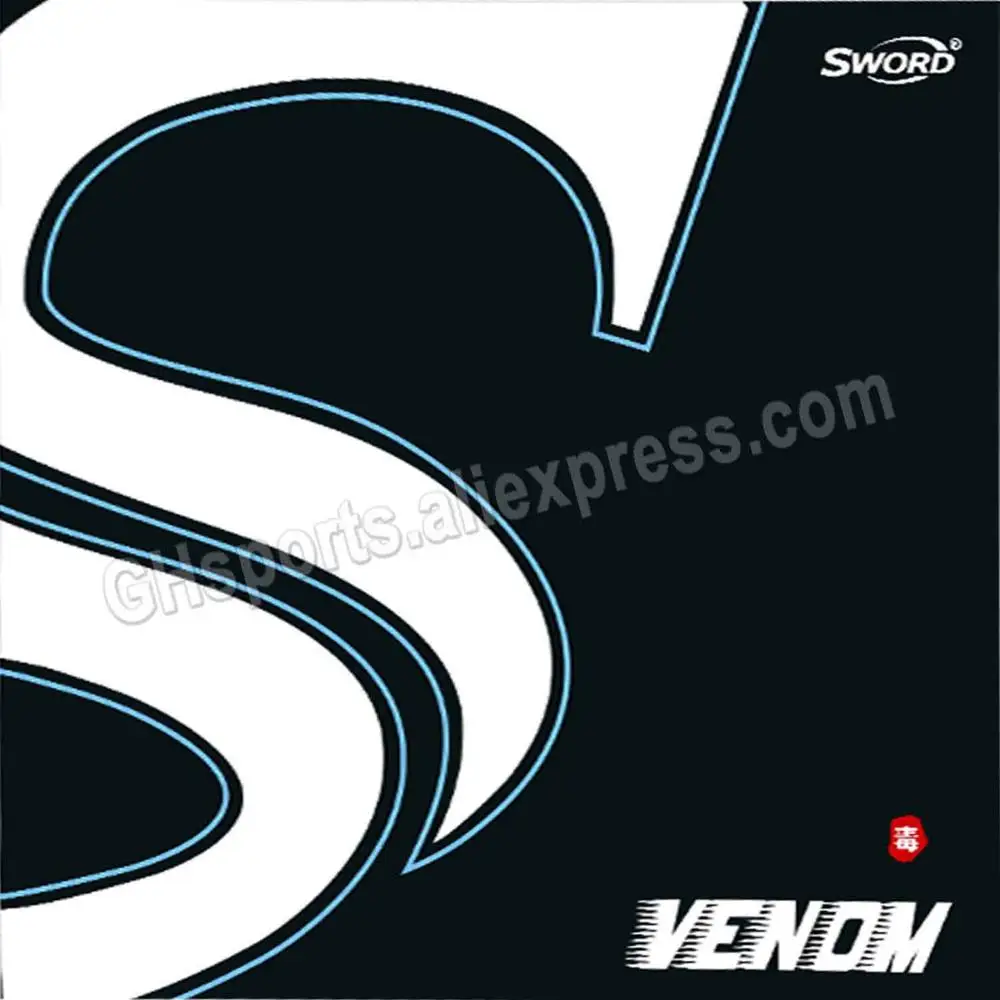 Sword  VENOM Long Pimples out Table Tennis Rubber for pingpong racket