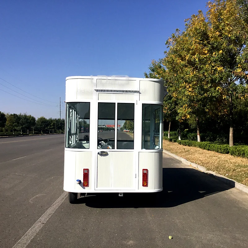 모바일 레스토랑 패스트 푸드 키오스크 핫도그 카트 전기 취사 트럭