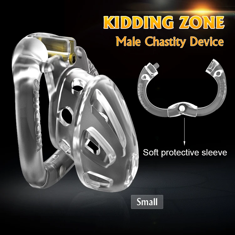 CHASTE BIRD KIDDING ZONE 2020 New Arrival Openable Ring Design Male Chastity Device Penis Ring Vent Hole Cock Cage Sex Toys