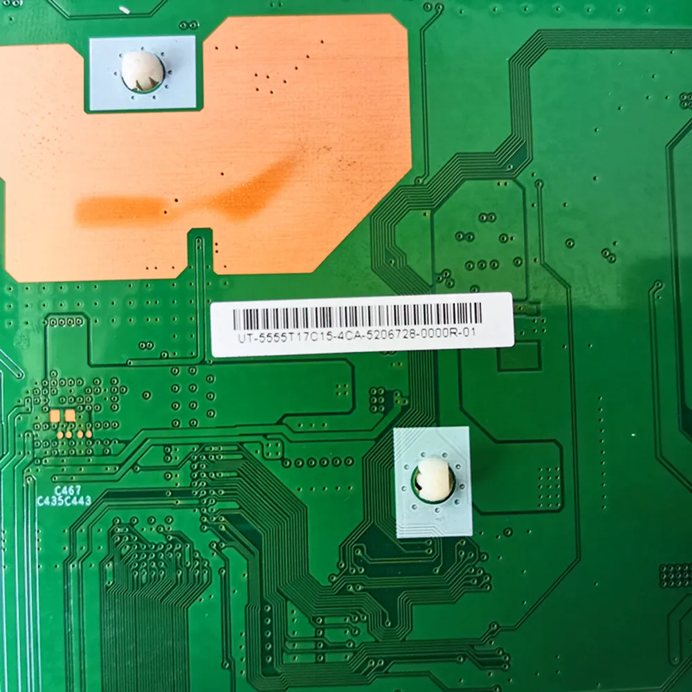 اختبار جيد للوحة المنطق T650QVR01.0 CTRL BD 65T41-C02 55.55T17C.15 T-CON LVDS لوحة للتلفزيون 55 بوصة