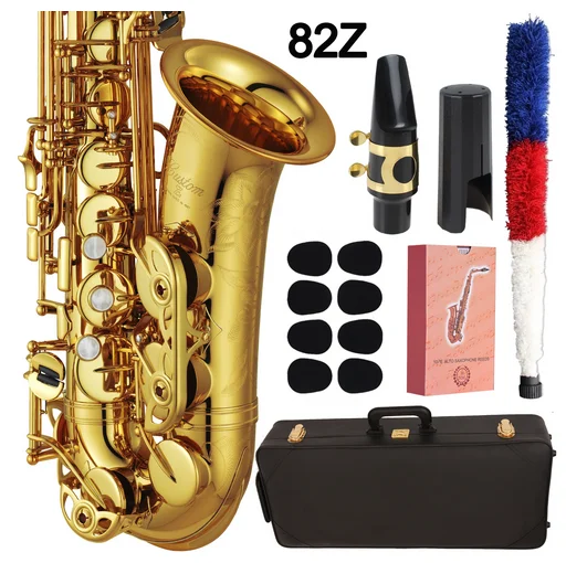 

MFC Saxophone Alto 82Z Professional Alto Sax Custom 82Z Series High Saxophone Gold Lacquer With Mouthpiece Reeds Neck Case