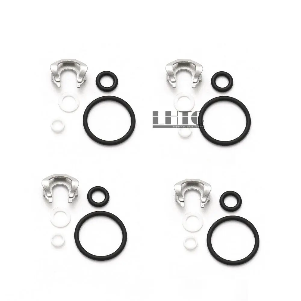 4x Fuel Injectors Seals Repair O-ring Kit For VW Golf Audi A3 1.4TFSI 03C198149