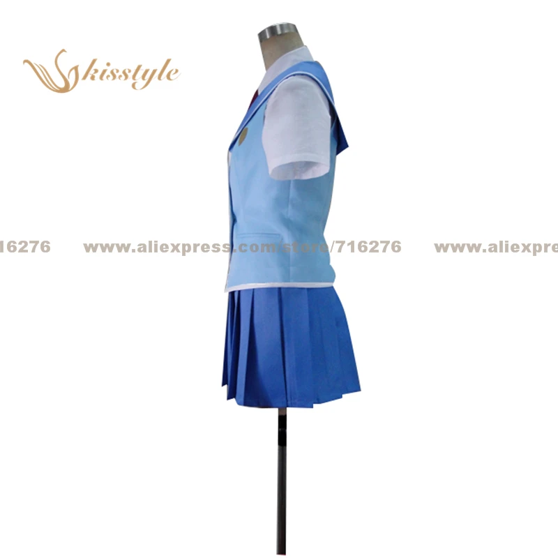 Kisstyle Fashion Buddy Complex Hina Yumihara Uniform COS Clothing Cosplay Costume,Customized Accepted