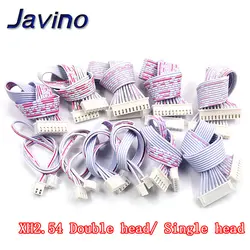 5Pcs JST 2.54mm Pitch Connector Cable XH2.54 Plug Line length 20/10CM Red and white 2P/3P/4P/5P/6P/7P/8P/9P/10P/11P/12P