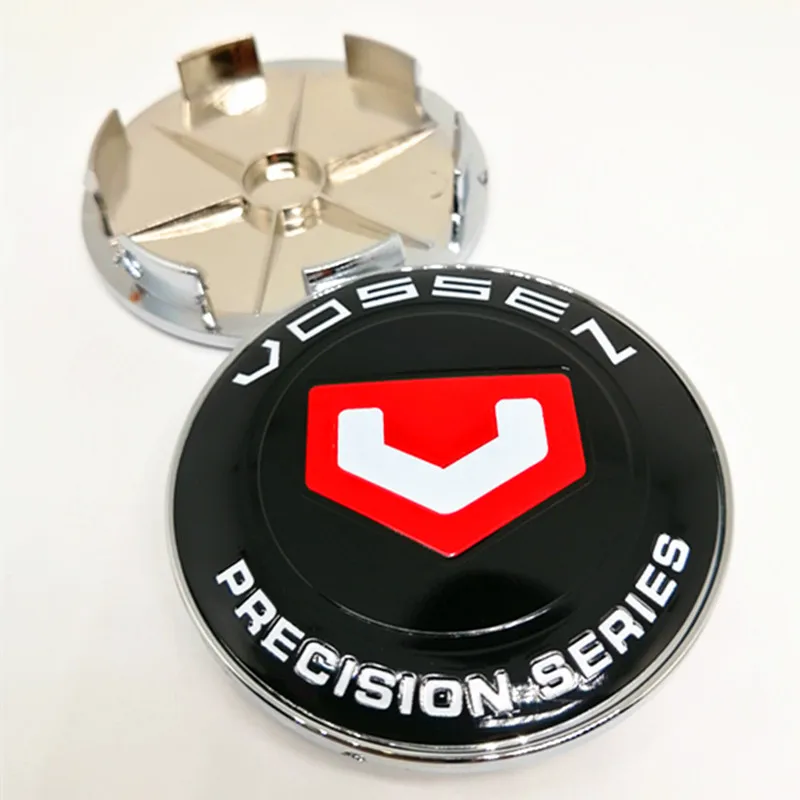 4pcs 68mm VOSSEN PRECISION SERIES Car Wheel Center Cap Rims Hubcaps Cover 65mm Sticker Emblem Badge Hub Auto Styling