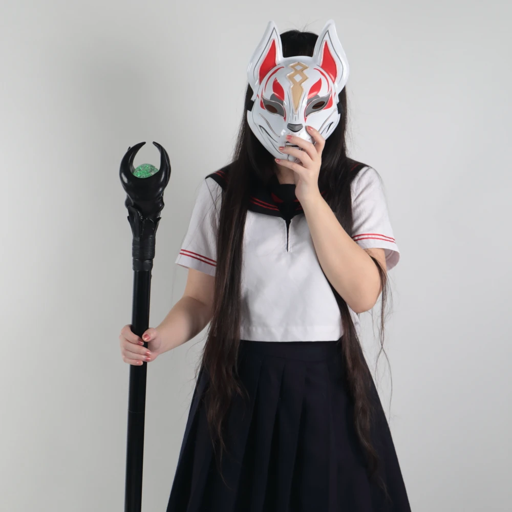 Anime Maleficents 2 Cosplay Phụ Kiện Đạo Cụ Phù Thủy Đũa Nhựa PVC Vương Trượng LED Gậy Tập Đi Hình Hóa Trang Halloween Carnival Chống Đỡ