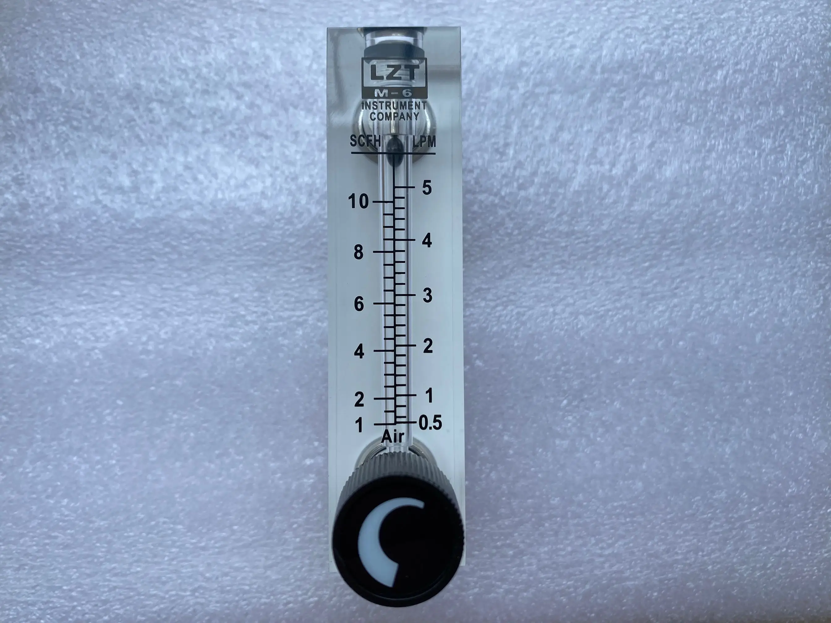 PMMA Gas Air Flowmeter 1/4\