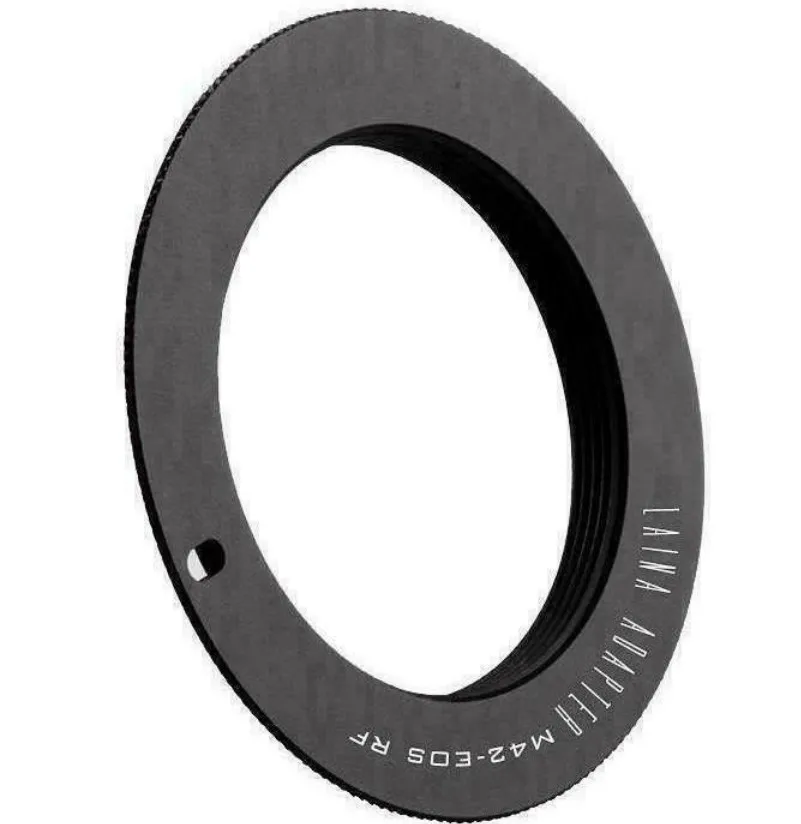 M42-EOSR 1mm dual purpose Adapter Ring for M42 42mm Lens to canon RF mount EOSR EOSRP full frame camera