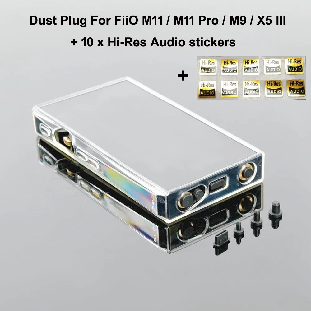 2 مجموعات الغبار التوصيل ل FiiO M11 زائد M11S / M11 برو/M15S/M15 / M9 / X5 III/X7/شانلينغ M6 برو 4.4 مللي متر 3.5 مللي متر 2.5 مللي متر جاك