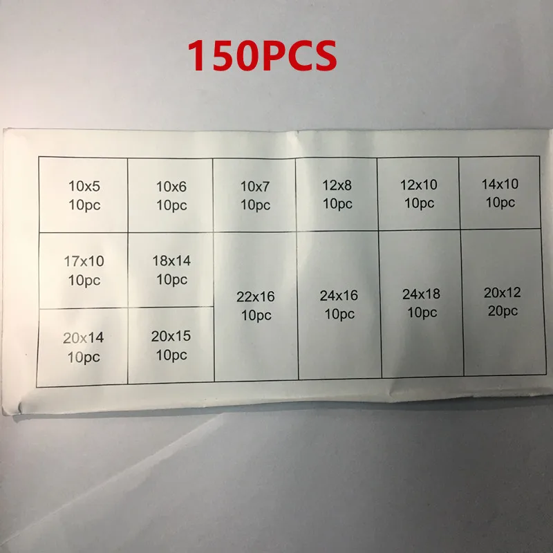 150/600pcs Kit rondella piatta in fibra di carta in acciaio rosso guarnizione rondella isolante Set di dadi e bulloni Kit assortimento di guarnizioni ad anello piatto