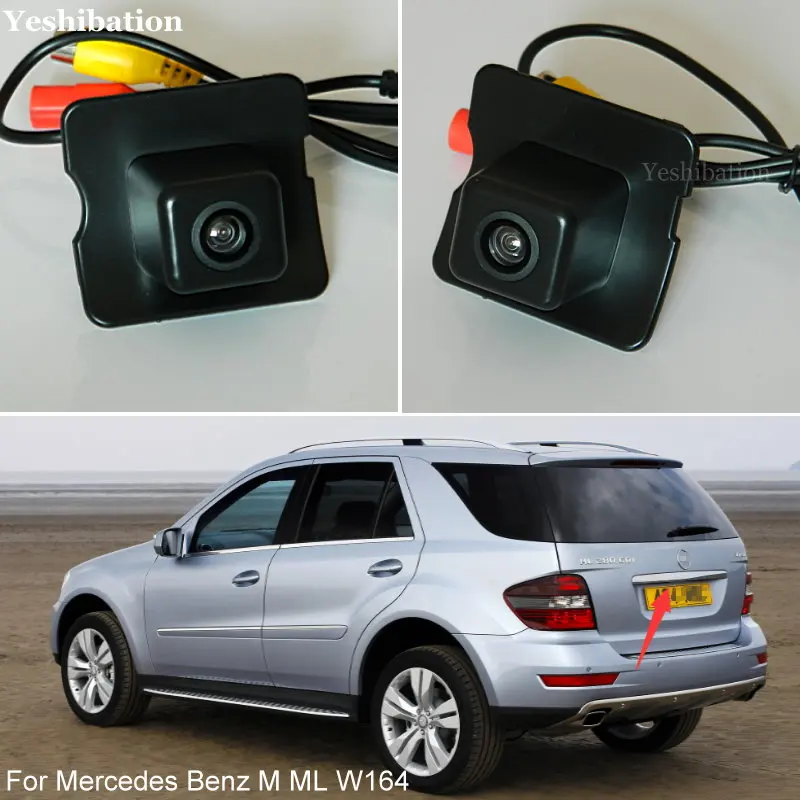 Tylna kamera cofania do MB Mercedes Benz M ML W164 Tylna kamera cofania HD CCD Night Vision + wysoka jakość