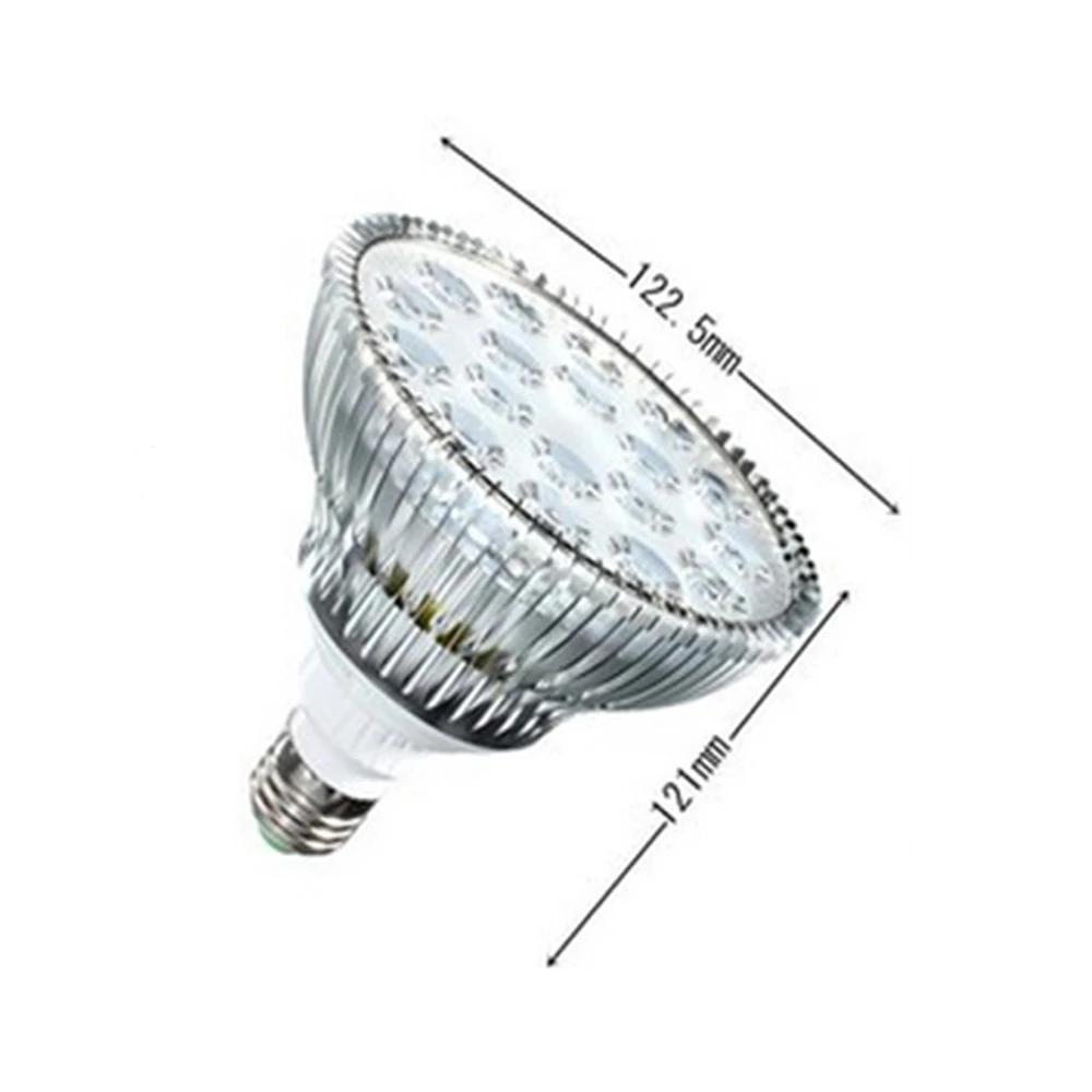 Imagem -02 - Lâmpada Led Azul Puro para Lâmpadas de Plantas Luz do Aquário Par38 E27 54w 450nm