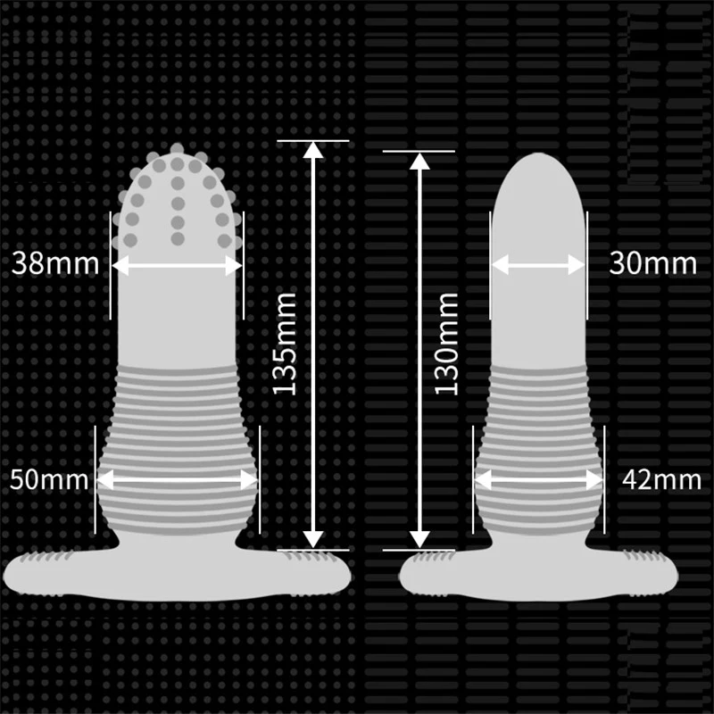 Soft Silicone Anal Tunnel Butt Plug Fist Sex Products for Adults Anal Trainer Sex Toys Gay ButtPlug Prostate Massage Expansion