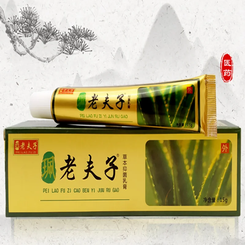 Old Master Zi 1pcs Herbal Antibacterial Cream Skin Anti-itch Gentle Skin Cream