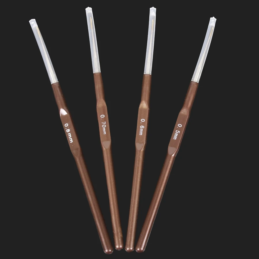 Alileader 4Pcs/Lot Crochet Hook 0.5