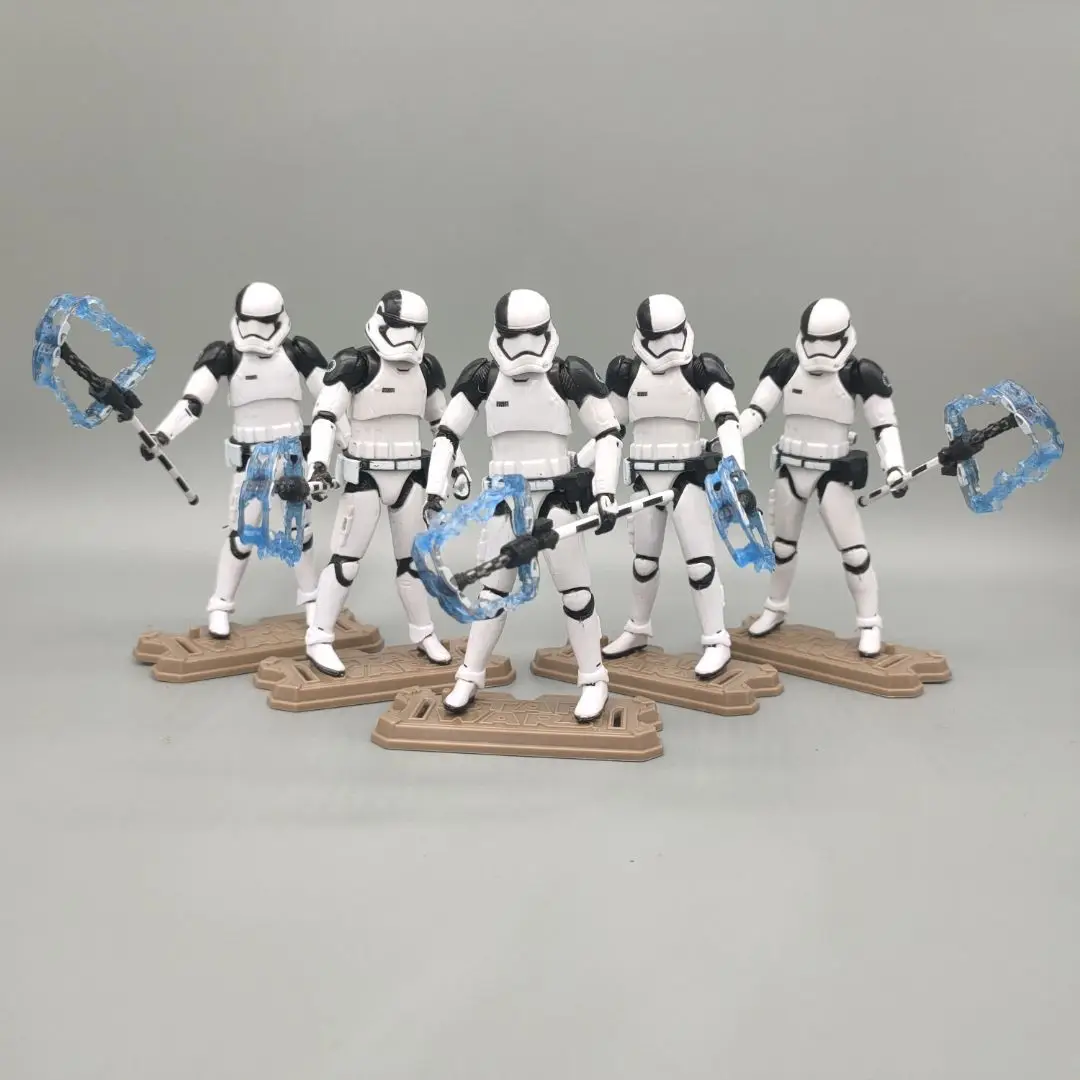 Lot of 5pics Star Wars Republic Utapau Orange White Clone Trooper 3.75