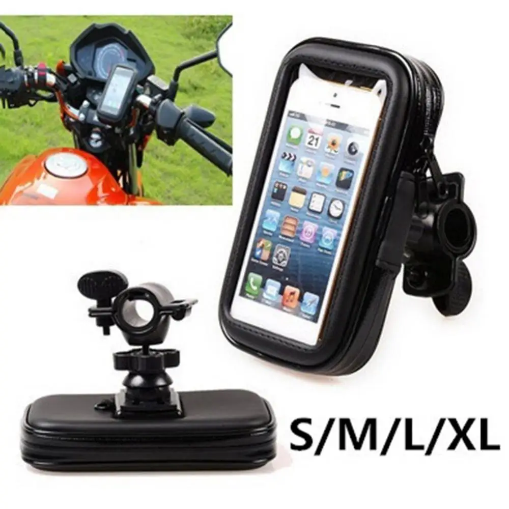 40%   Dropshipping!! Waterproof Motorcycle Bicycle Phone Handlebar Mount Holder Bag Stand Bracket