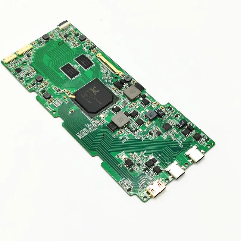 4k gravidade rotativa driver board tipo-c uma linha de passagem para 13.3 "15.6" 17.3 "3840*2160 edp lcd painel placa controlador kits diy