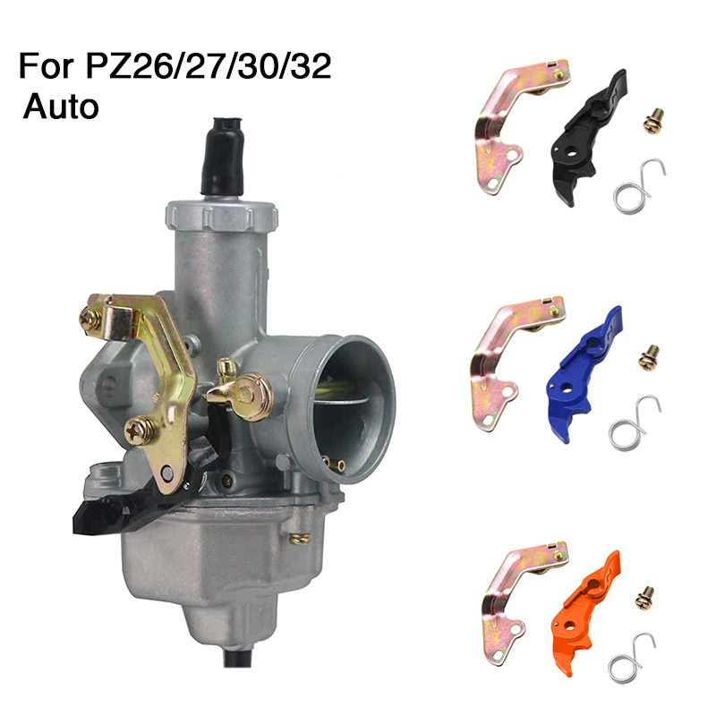 Sclmotos- Keihi PZ26/27/30/32 Motorcycle Carburetor Carb Start Damper Switch Manual/Automatic Starter Valve Dit Pit Bike Moped