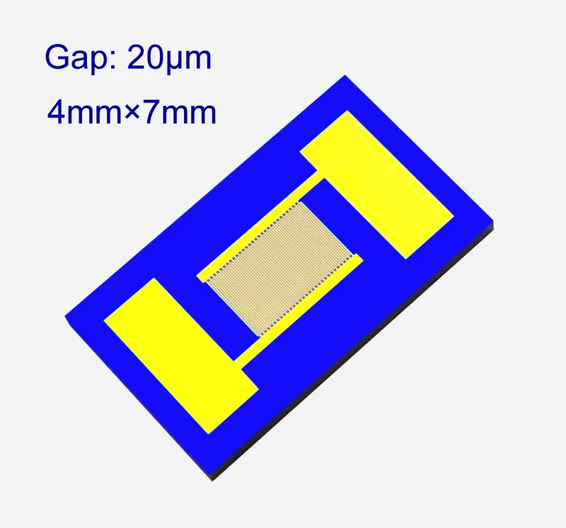 20um Silicon-based Microcapacitor Array with InterDigital Electrode. Photoelectric Detection of MEMS with High Precision Biosen