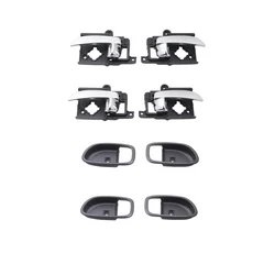 8PCS SET INSIDE INTERIOR DOOR HANDLE FOR HYUNDA ELANTRA 2006 2007 2008 2009 2010 2011