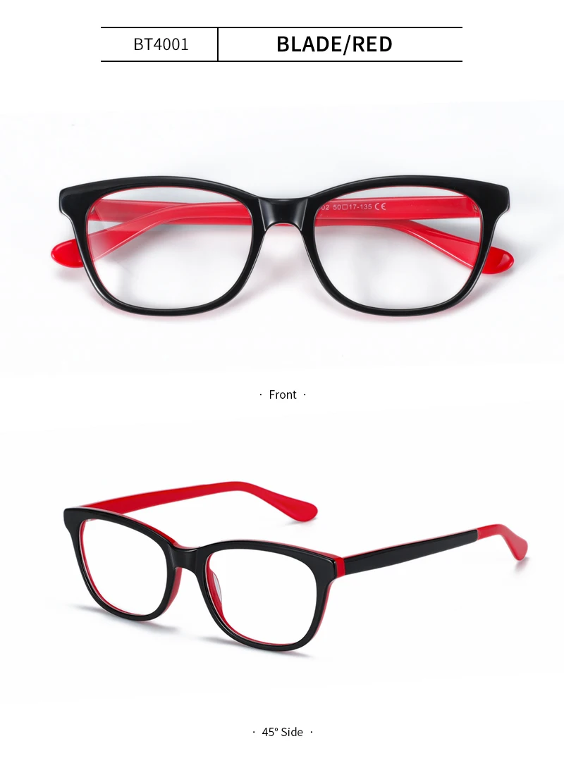 ZENOTTIC Kinder Anti-Blaulicht-Brille, Acetat, optischer Brillenrahmen für Jungen, Mädchen, Kinder, Computer, Gaming-Brille – Detail 12