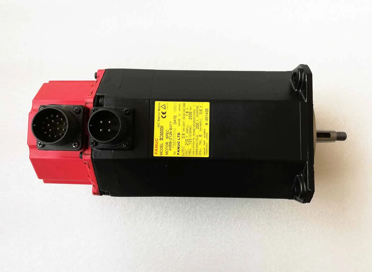 FANUC AC servo motor  A06B-0126-B077