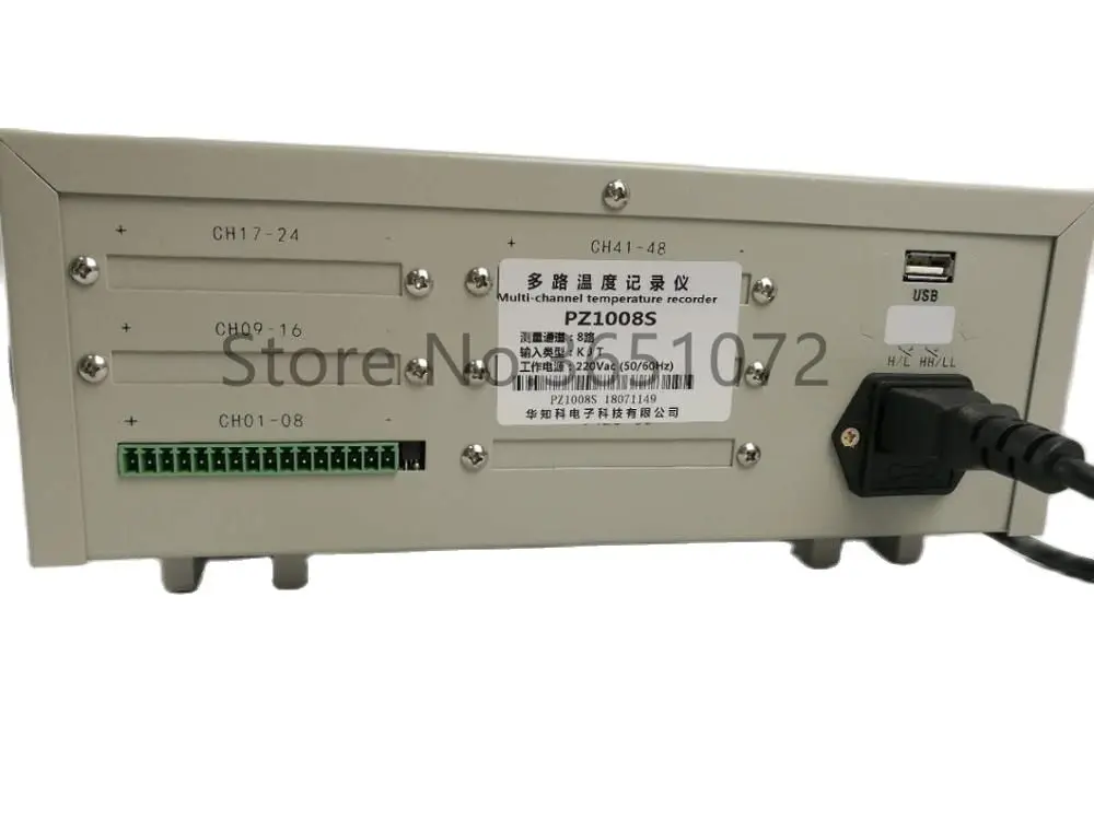 PZ1008S 8-Channels Temperature Logger Temperature Data Recorder