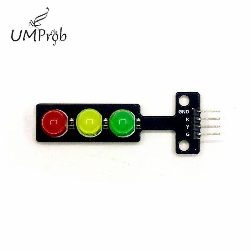 5V Traffic Light LED Display Module For Arduino Red Yellow Green 5mm LED RGB -Mini Traffic Light For Traffic Light System Model