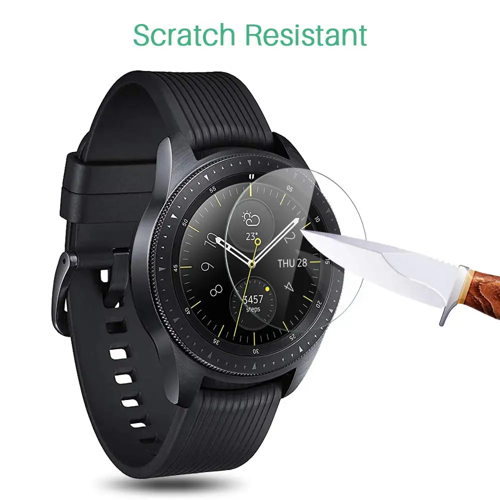 2 قطعة/5 قطعة لهاتف سامسونج جير سبورت واقي شاشة ناعم من البولي يوريثان عالي الدقة واقيات شاشة شفافة غطاء ساعة ذكية ملحقات أفلام واقية