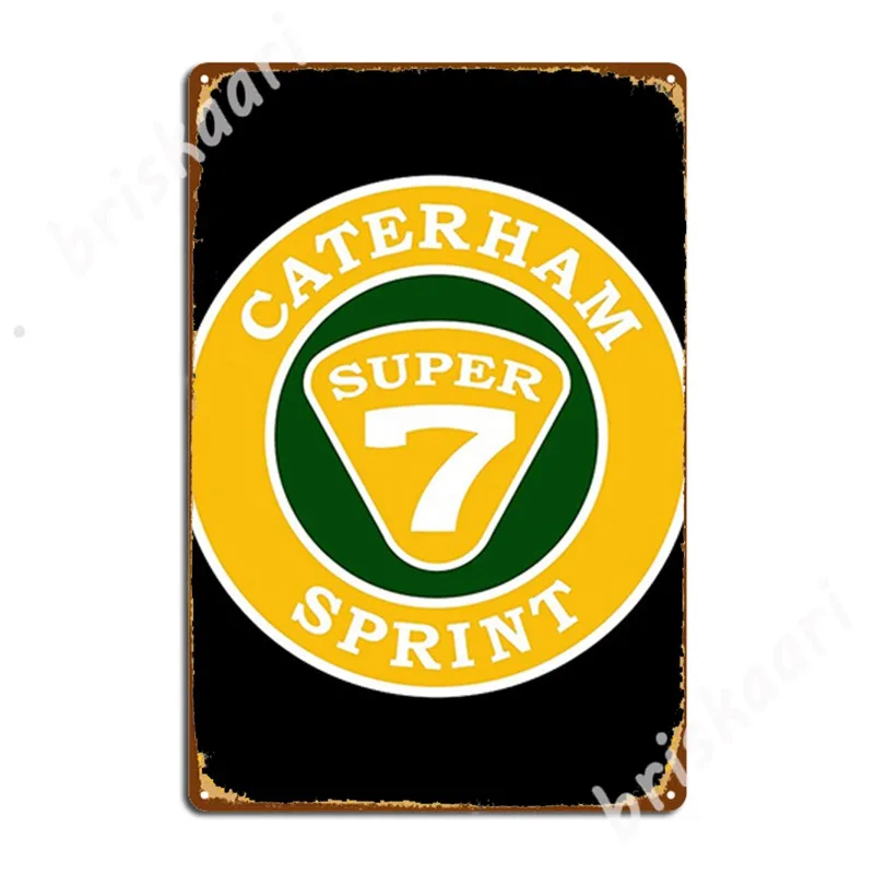 Caterham Sprint Metal Signs Cinema Kitchen Garage Decoration pub Garage Classic Tin sign Posters