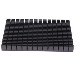 150*93*15MM Heating Panel Heat sink High quality Aluminum Heatsink Plate Black Radiator Manufacturer
